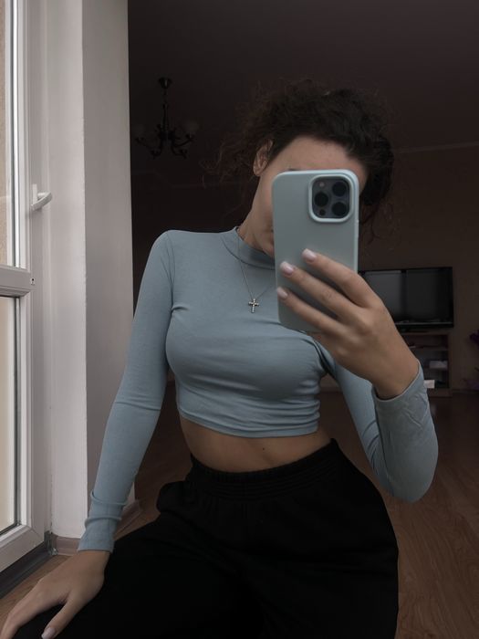 Блактиний вкорочений лонг