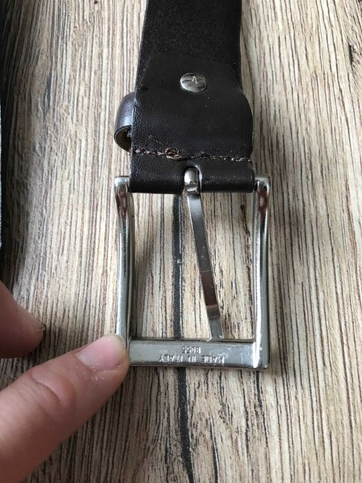 Skórzany pasek Valentino made in Italy