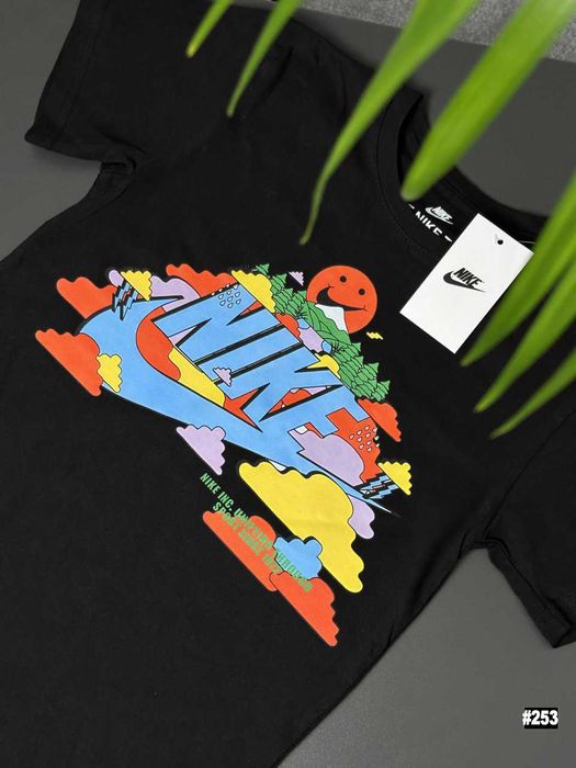 Биг Лого Принт » Новая Футболка Nike Jordan Air Max » Найк Джордан