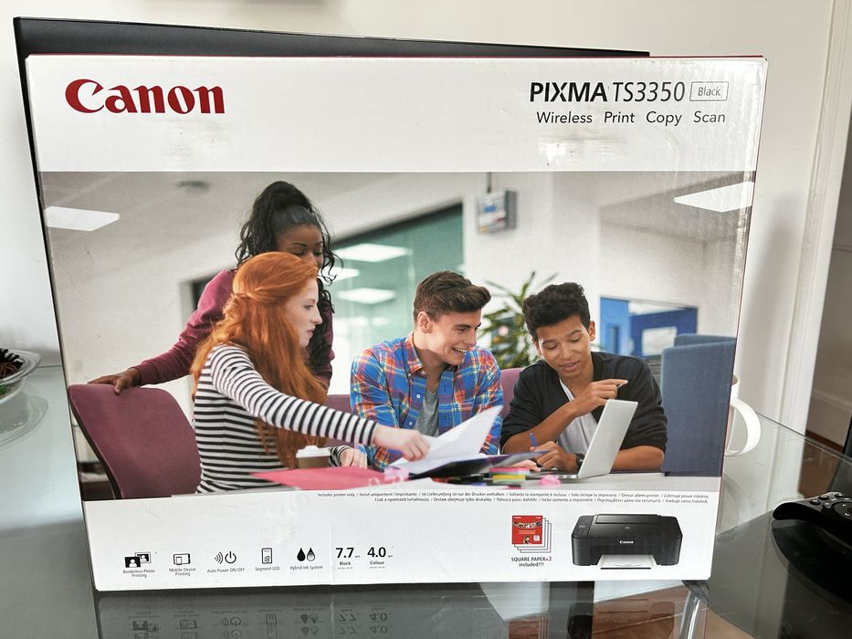 Impressora Multifunções CANON PIXMA TS3350- Wireless, Print, Copy,Scan