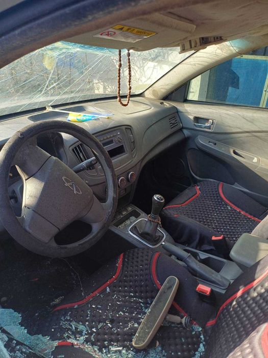 Chery (Е5) після ДТП, двигун цілий