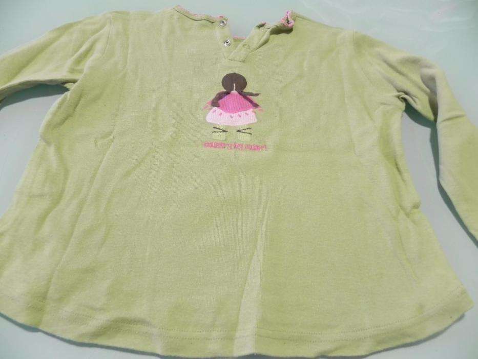 camisola de manga bordada ZARA