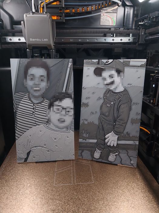 Porta chaves personalizados e telas Chroma em impressão 3d