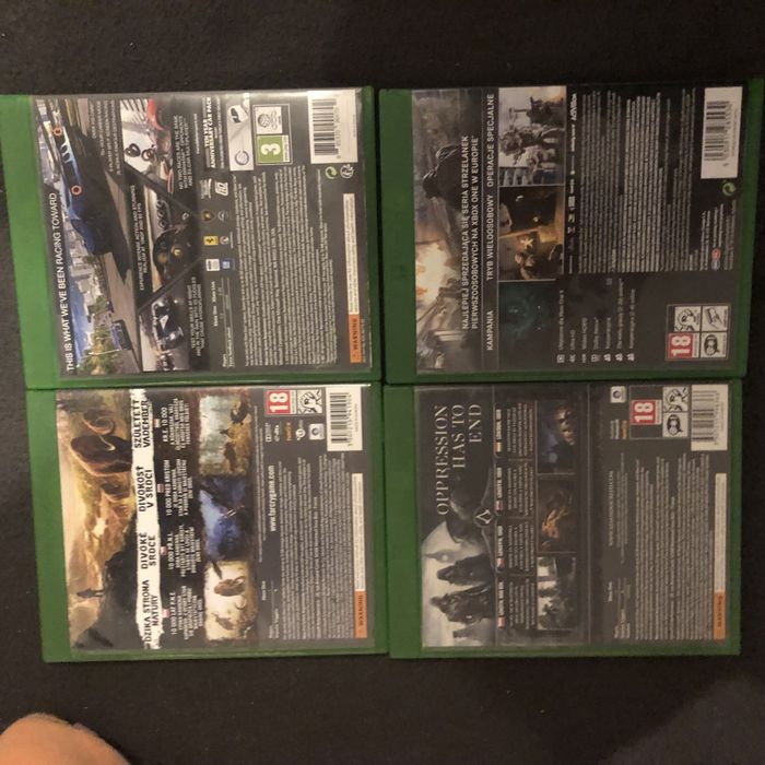 zamienie/sprzedam gry na Xbox One