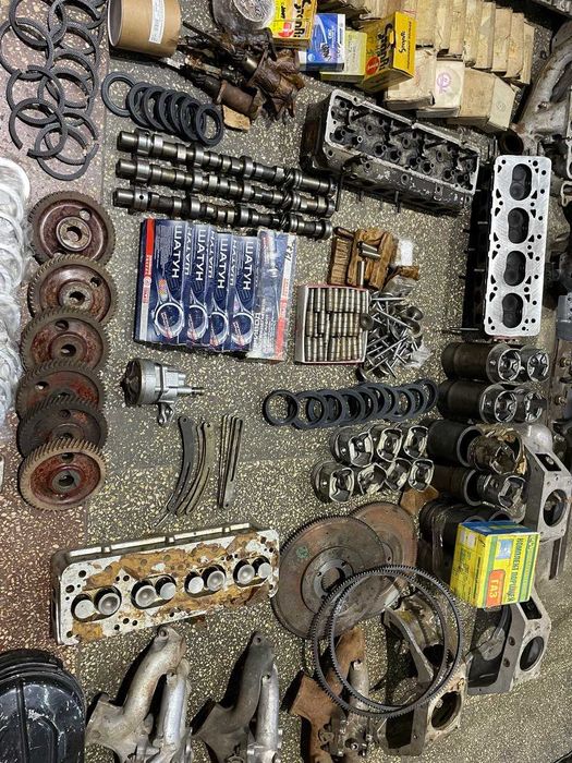 Запчасти двигателя Уаз 452, Уаз 469, Газ 21, Газ 24, Газ 2410, Газель
