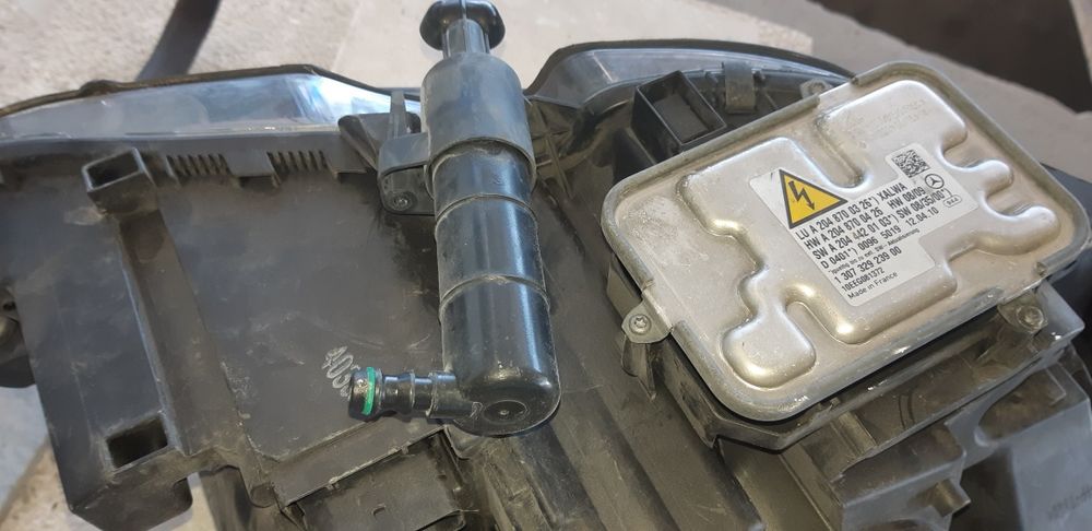 Faróis Xenon Mercedes w204