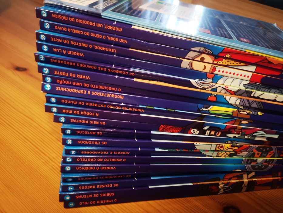 Livros da colecção Playmobil: A Aventura da História