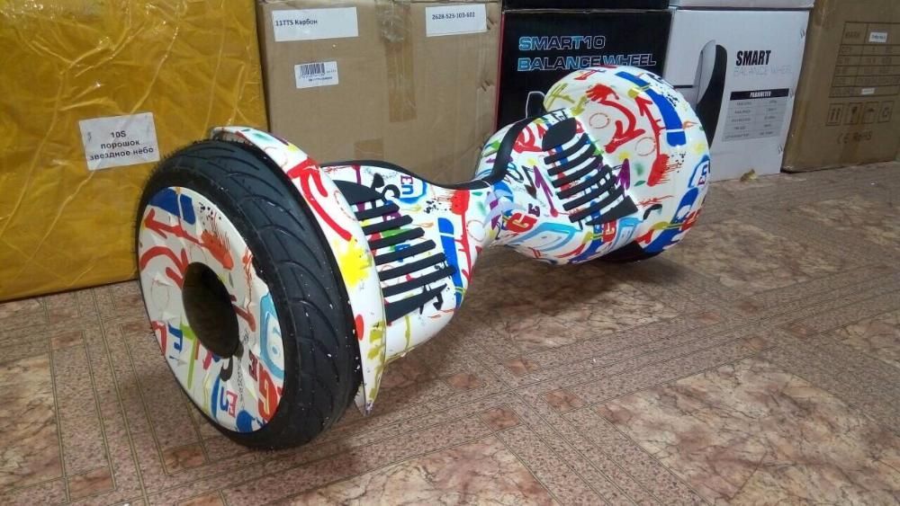 ХИТ ЦЕНА‼️ Гироскутер ГИРОБОРД Граффити Сигвей УСПЕЙ Гарантия