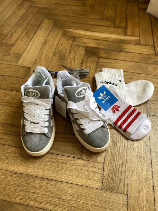 Adidas Campus 00s Originals в світло сірому кольорі