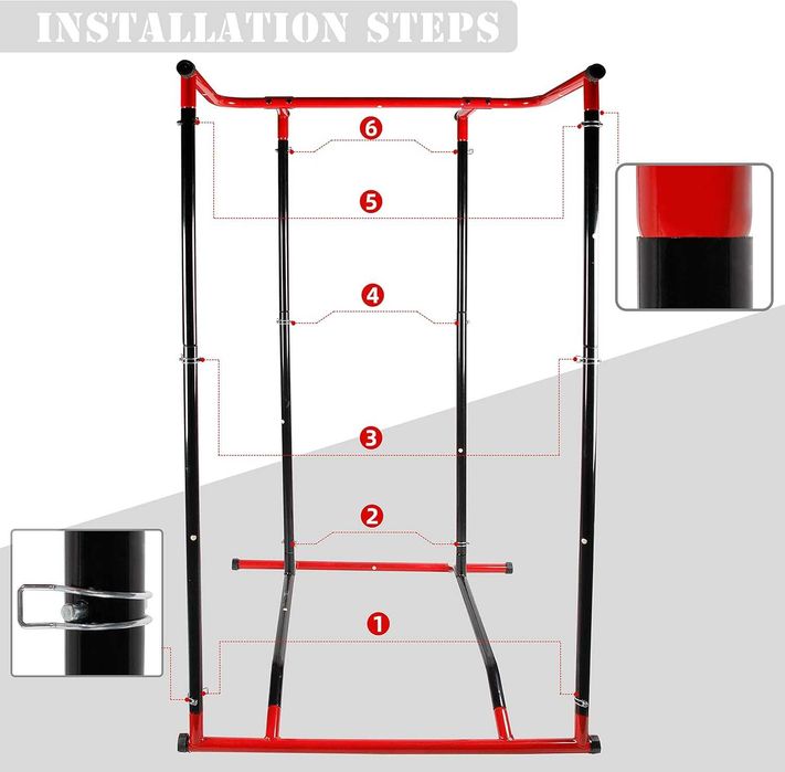 Rack Estação Pull-Ups