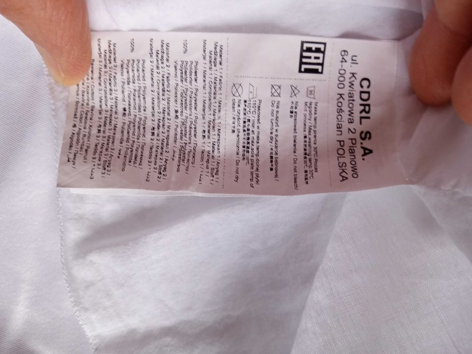 Biała elegancka sukienka dla dziewczynki 74