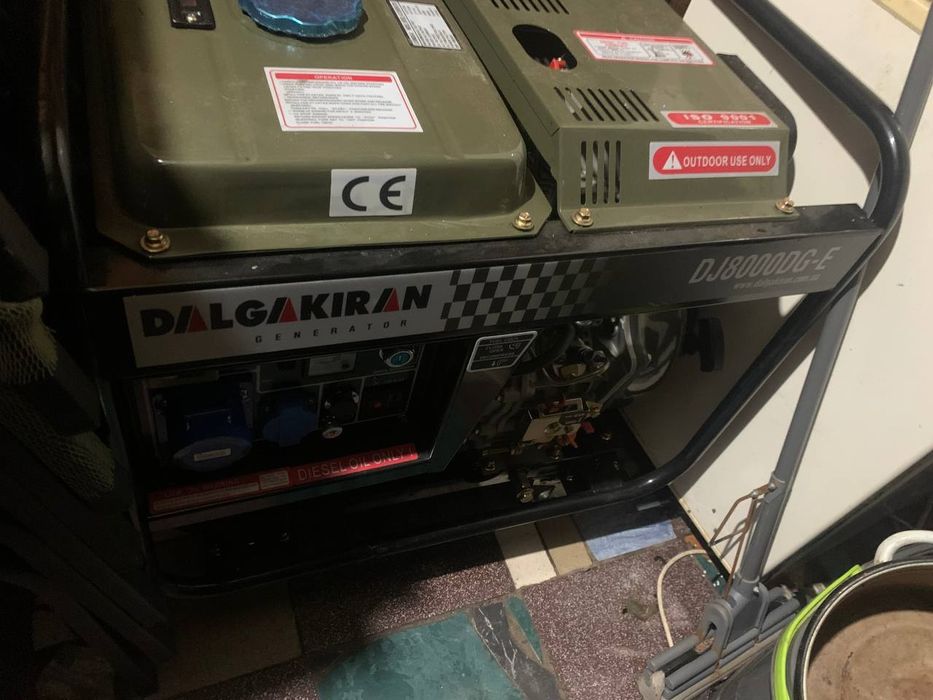 Генератор дизельний Dalgakiran 6,4 кВт / 8 кВт 230 В DJ 8000 DG-E