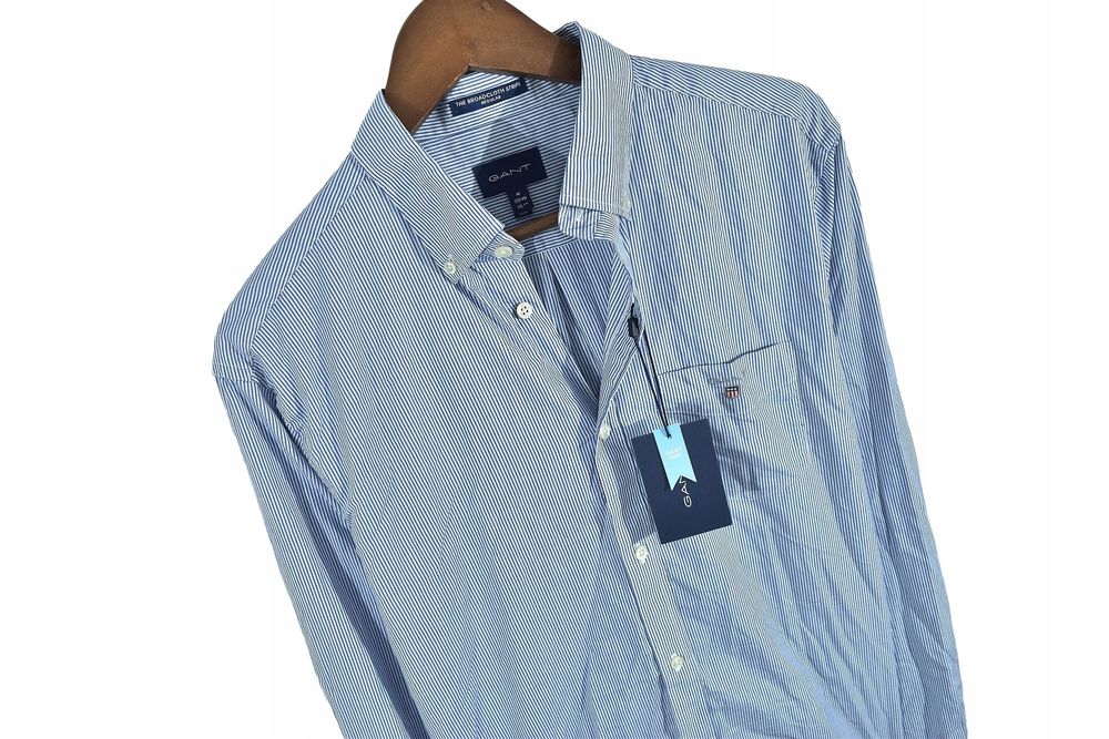 Gant Broadcloth Stripe Regular Koszula Męska Nowa M