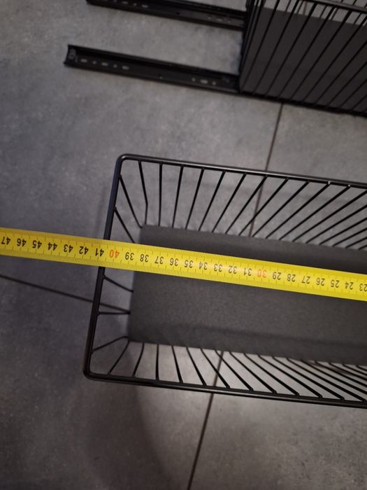 Kosze na szynach 2szt