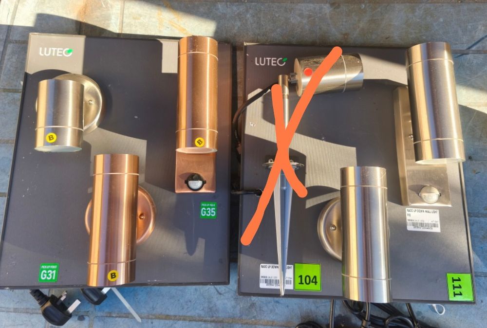 Lampa zewnętrzna kinkiet elewacyjny LED ledowa czujnik ruchu zmierzchu