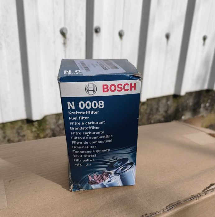 Filtro combustível Bosch N0008 (1_457_070_008) – novo