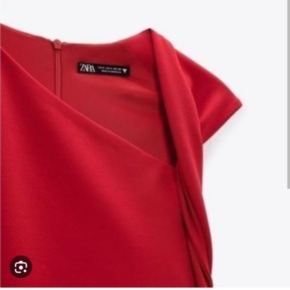 Боді zara червоне