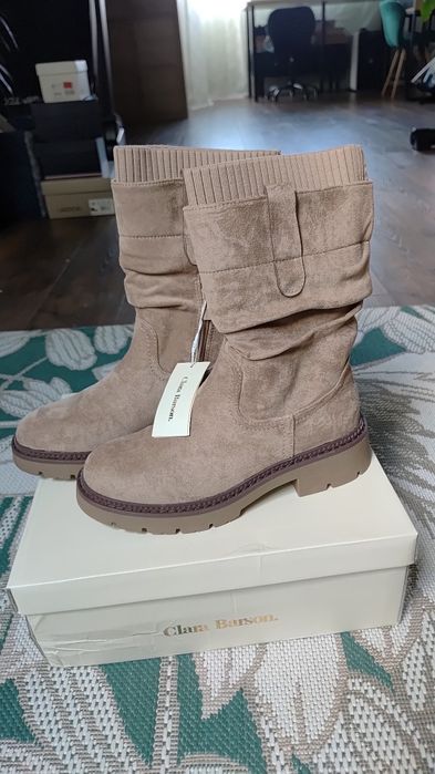 Nowe Botki kozaki Clara Barson rozmiar 39