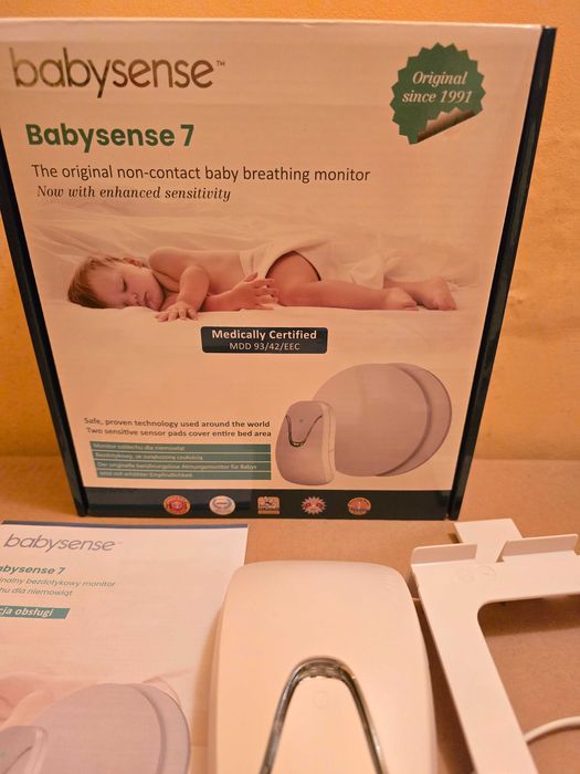 Monitor oddechu Babysense 7 dla noworodka i nie tylko