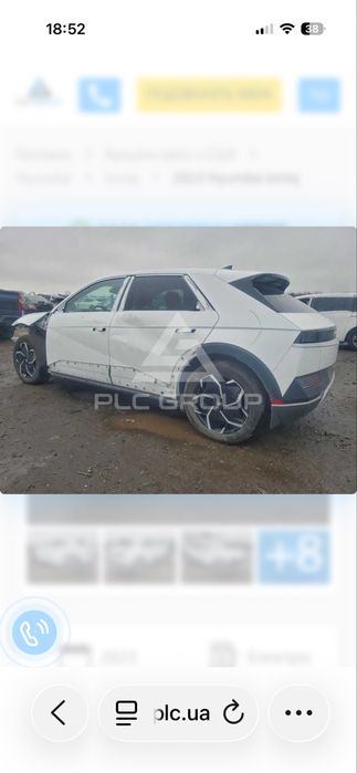 Продам передню ліву, задню ліву дверки на Hyundai Ioniq 5