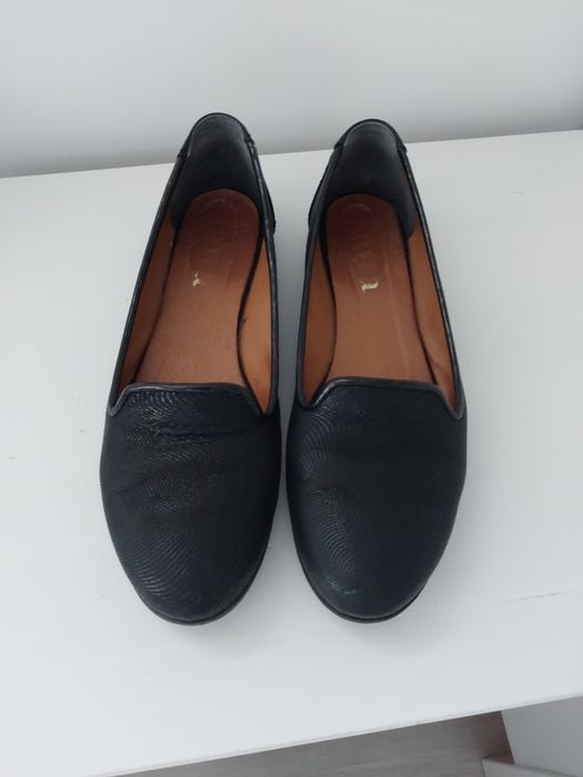 Czarne mokasyny Bayla 38