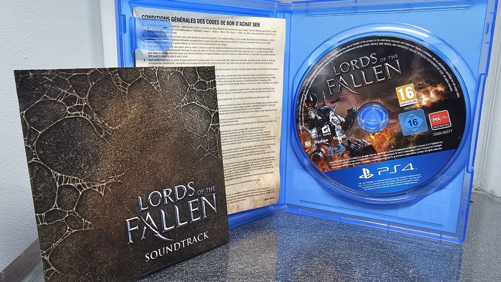 Lords of the Fallen Limited Edition + Bonus Audio Soundtrack CD PS4 PlayStation 4
