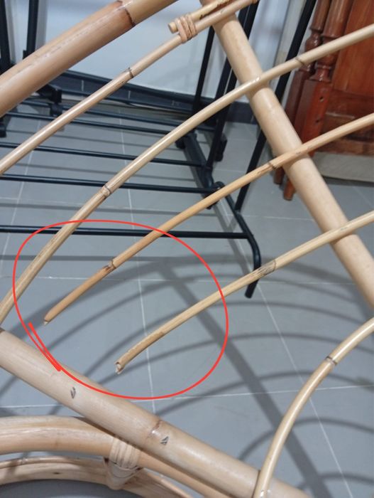Cadeirao de bambu