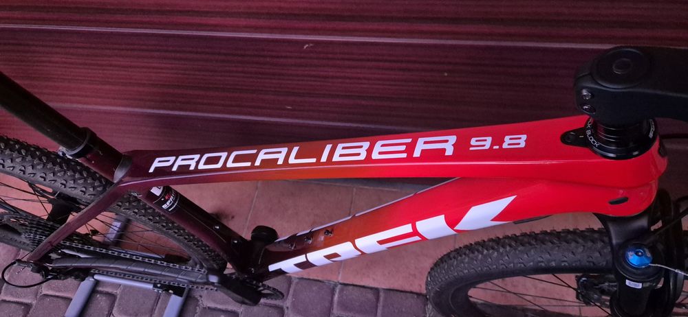 Trek Procaliber 9.8 XT 2022, zamiana