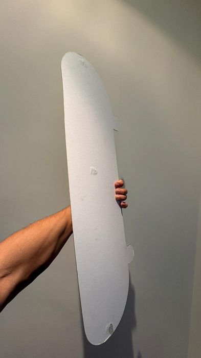 Rip Curl skate poster realístico de cartão