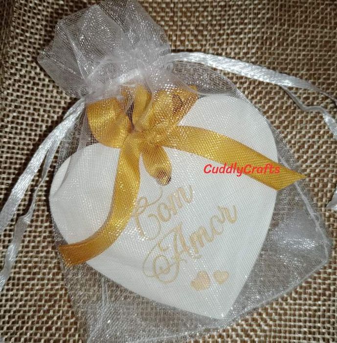 Lembranças gesso perfumado lavanda