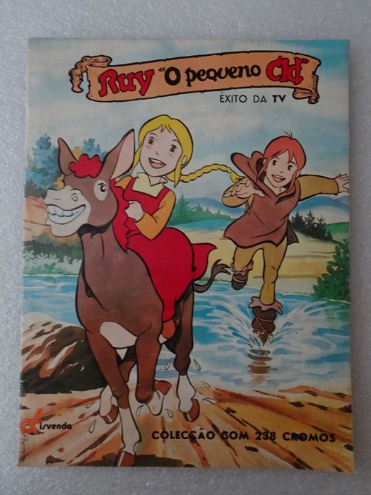 Caderneta de cromos Ruy "O Pequeno Cid" - Disvenda (faltam 10 cromos)