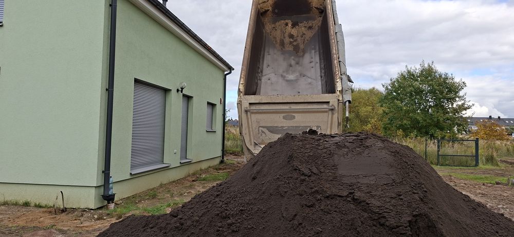 Drogi dojazdowe kruszywo gruz zagęszczenie