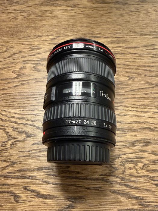 Canon EF 17-40mm f4 L profissional