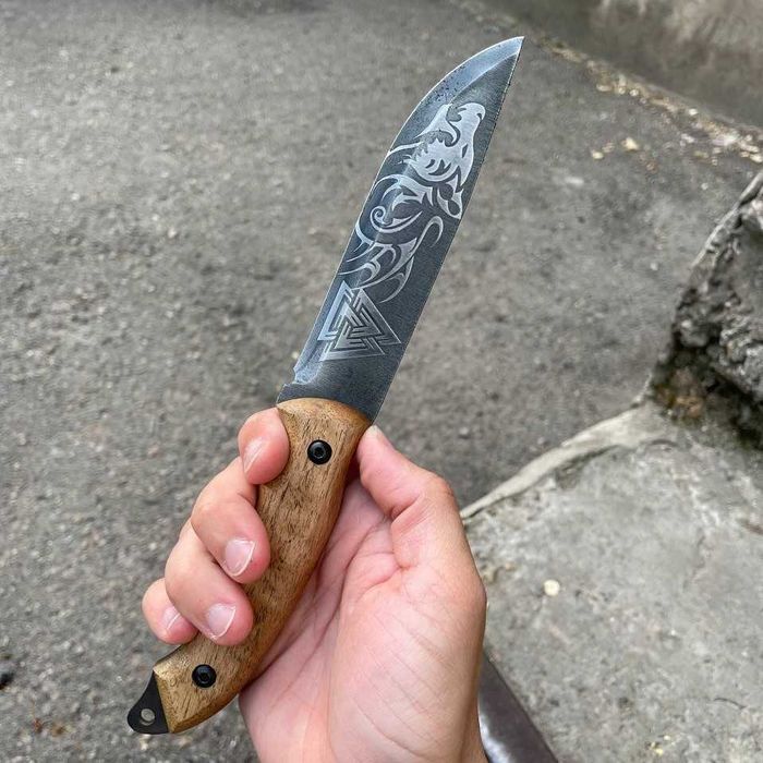 Туристичний ніж Фенрір KN13/1 Туристический нож ручной работы