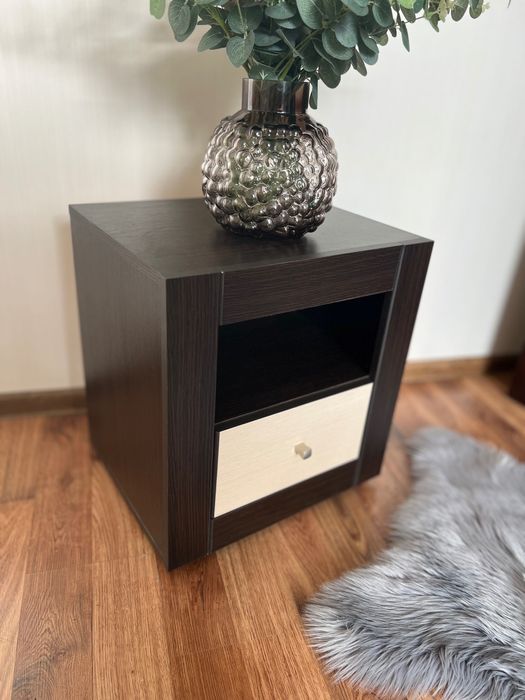 Тумба приліжкова 2 шт тумба прикроватная Венге