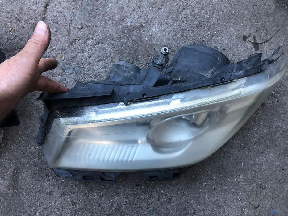 renault megane 2 II lampy przód prawa lewa lift