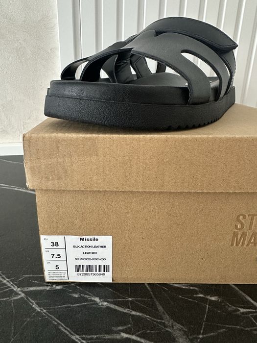 Шкіряні шльопанці Steve Madden Missile