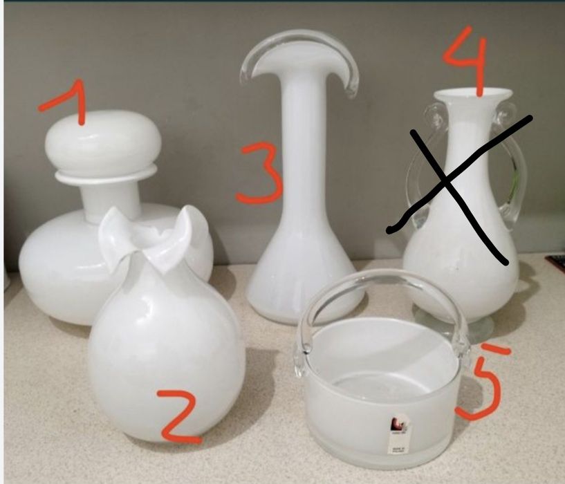 Kolekcja PRL szkło projekt Sluczan