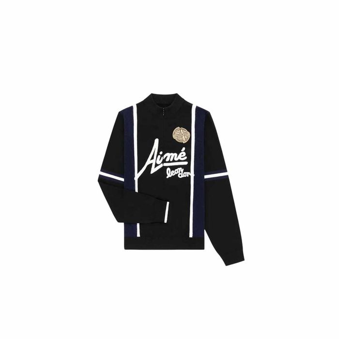 Лонгслів Aime Leon Dore Knit Long-Sleeve Cycling Jersey Black