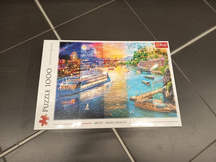 Nowe puzzle Trefl 1000 elementów Rejs po rzece