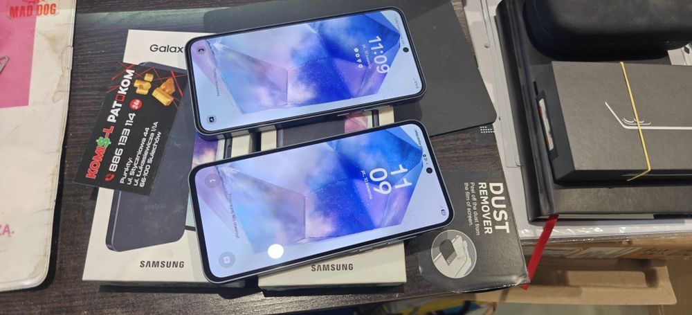 Samsung A55..256GB Niebieski.nowY GarancjA. PAT-KOM