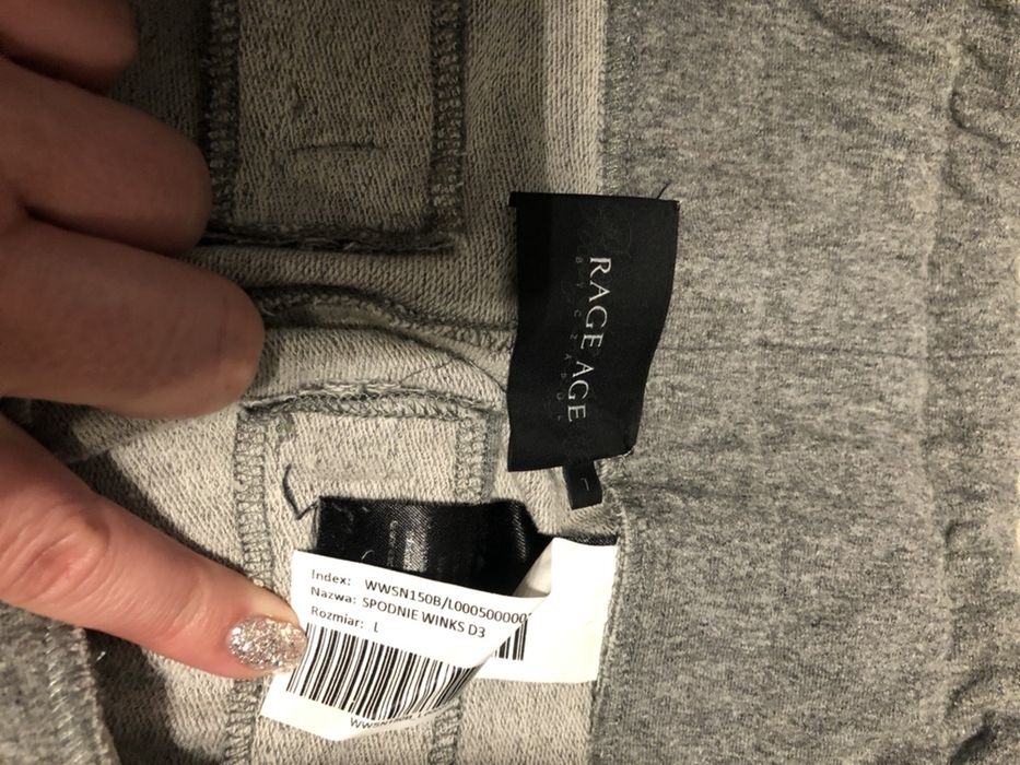 RAGE AGE  damskie szare WINKS 03 rozmiar L