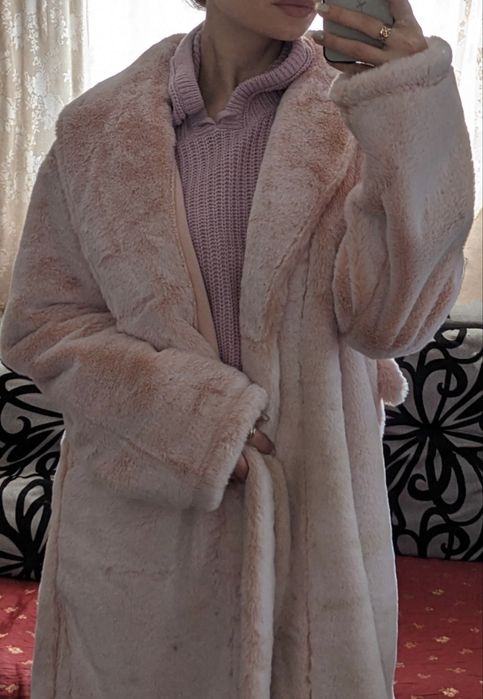 Еко шуба, розмір S,