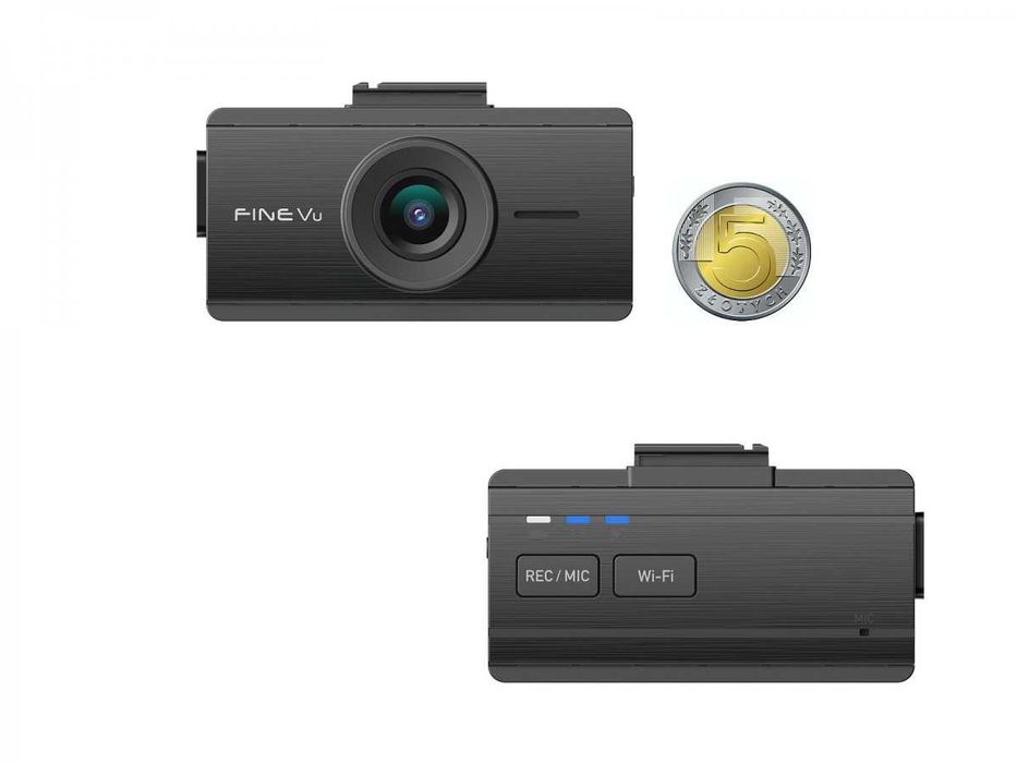 FineVu GX35 32GB mini rejestrator samochodowy QHD radary Montaż Kielce