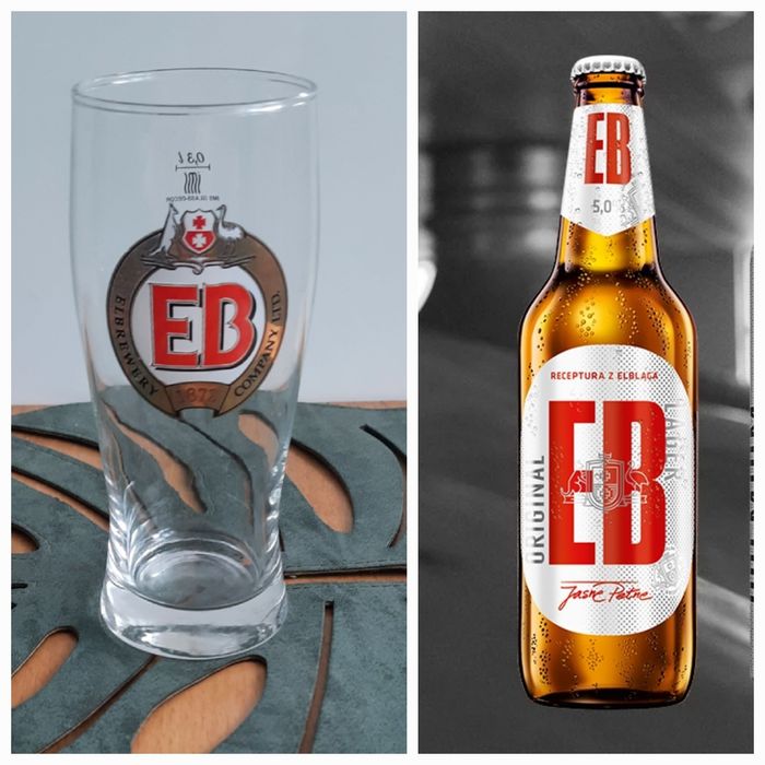 Szklanka EB do piwa kufel 300ml