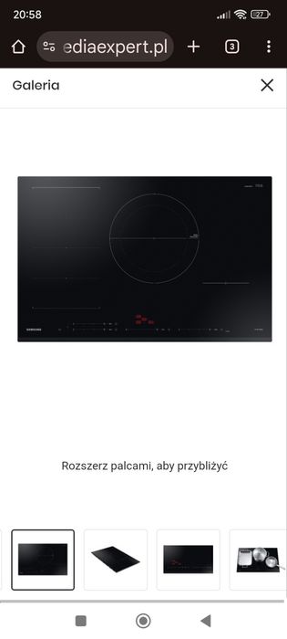 Witam sprzedam płytę indukcyjną Samsung