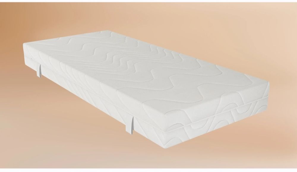 Materac 100x200 piankowy 7-strefowy dwustronny H4 14cm