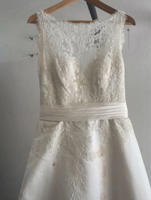 Vestido noive white one barcelona