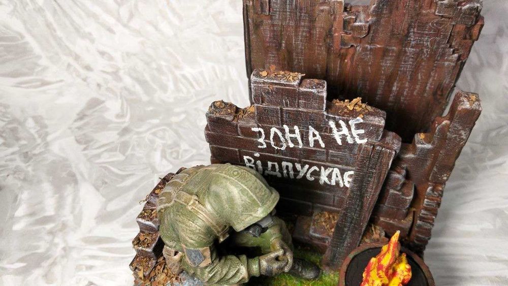 Підставка під артбук альманах, розфарбована, два в одному