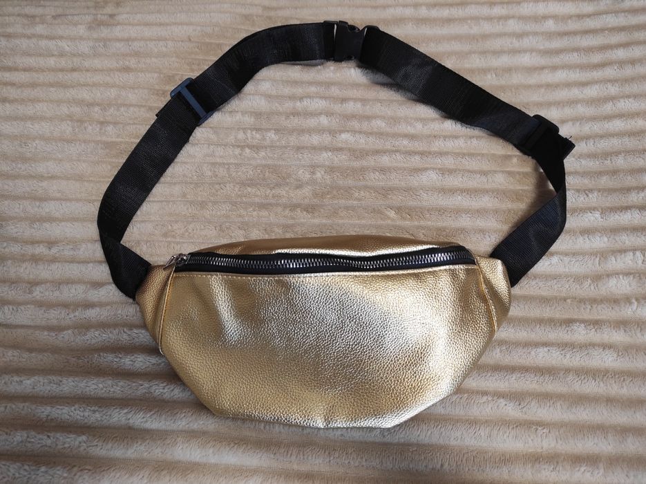 Золота бананка/барсетка